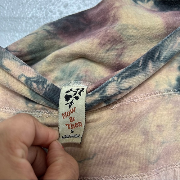 NOW & THEN Tie Dye Bohemian Beachy Boho Convertible Skirt Dress Small - Picture 10 of 11